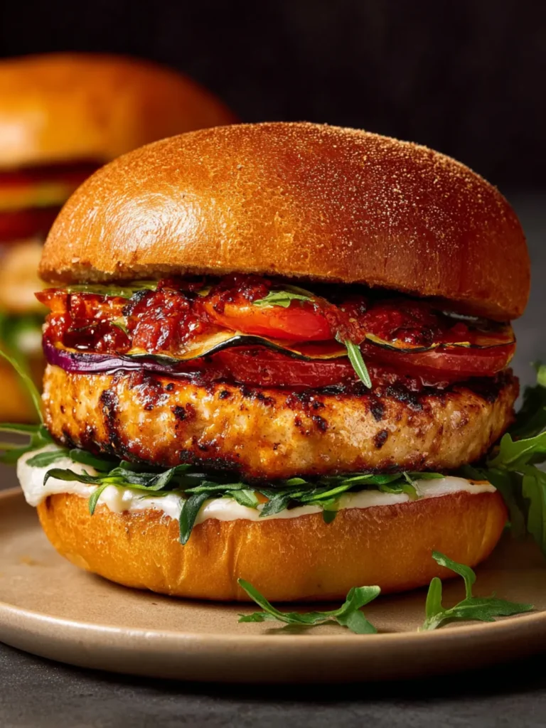 Italian Turkey Burgers First Image