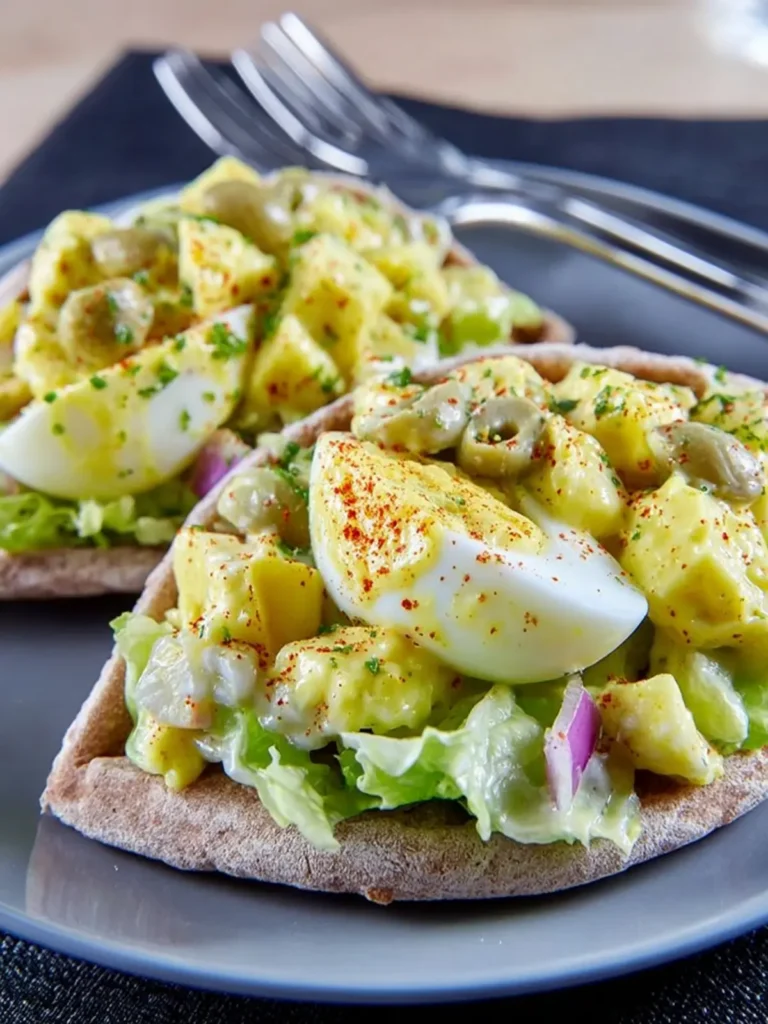 Egg Salad with Green Olives First Image