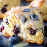 Lemon Blueberry Scone Recipe First Image