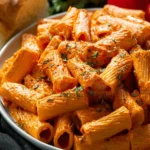 Vegan Creamy Tomato Rigatoni Pasta First Image
