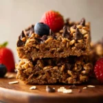 Baked Oatmeal Breakfast Bars First Image