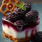 Blackberry Pretzel Dessert: A Refreshing Sweet Treat! First Image