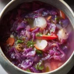 Delicious Red Cabbage Soup, Nourishing & Hearty First Image