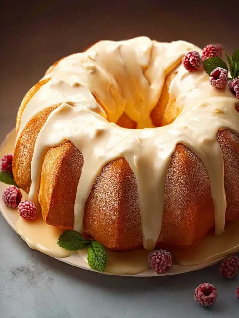 Vanilla Bundt Cake First Image