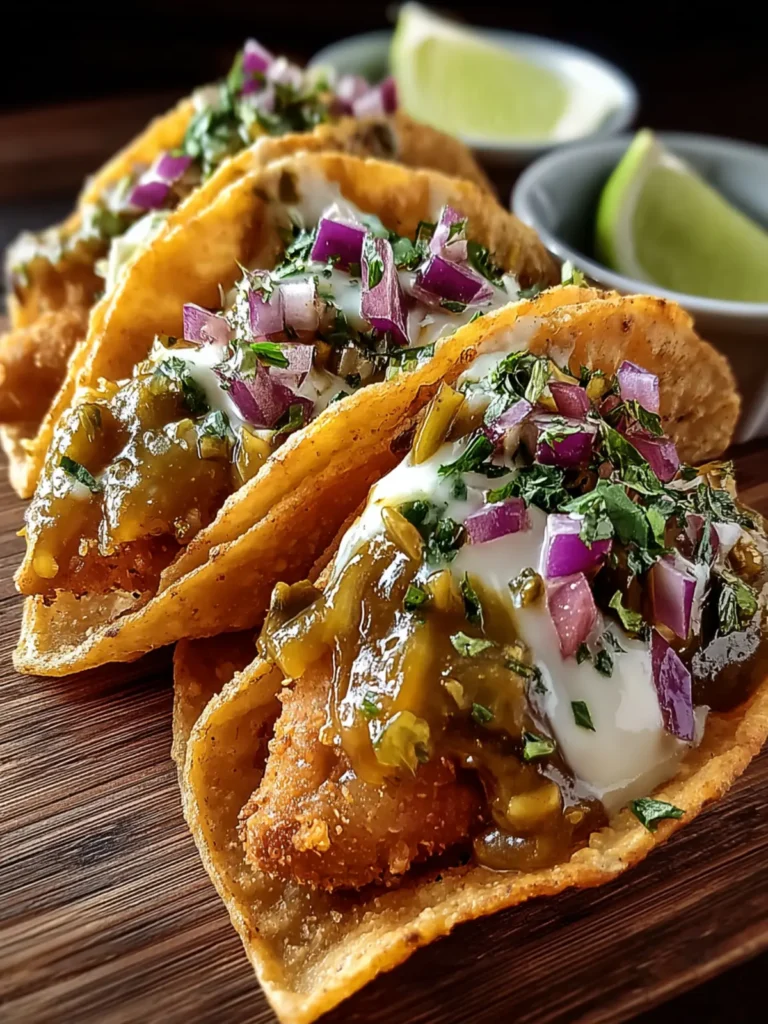 Crispy Fried Chicken Tacos: A Flavorful Delight to Try First Image
