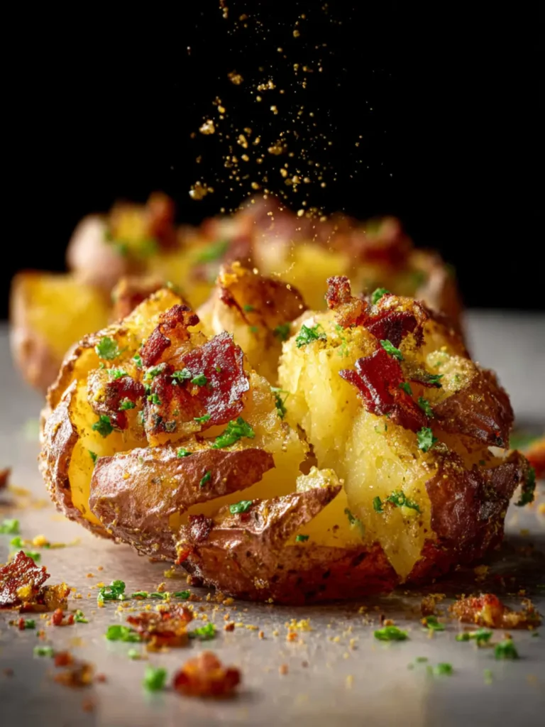 Smashed Red Potatoes First Image