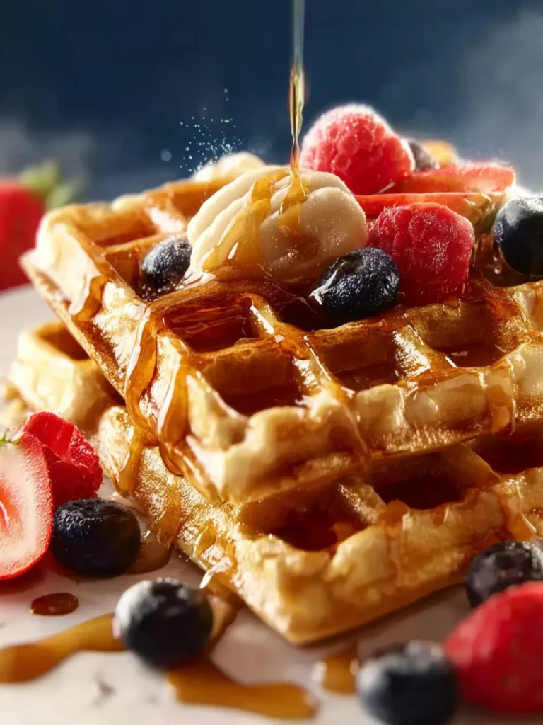 Cozy Protein Waffles First Image