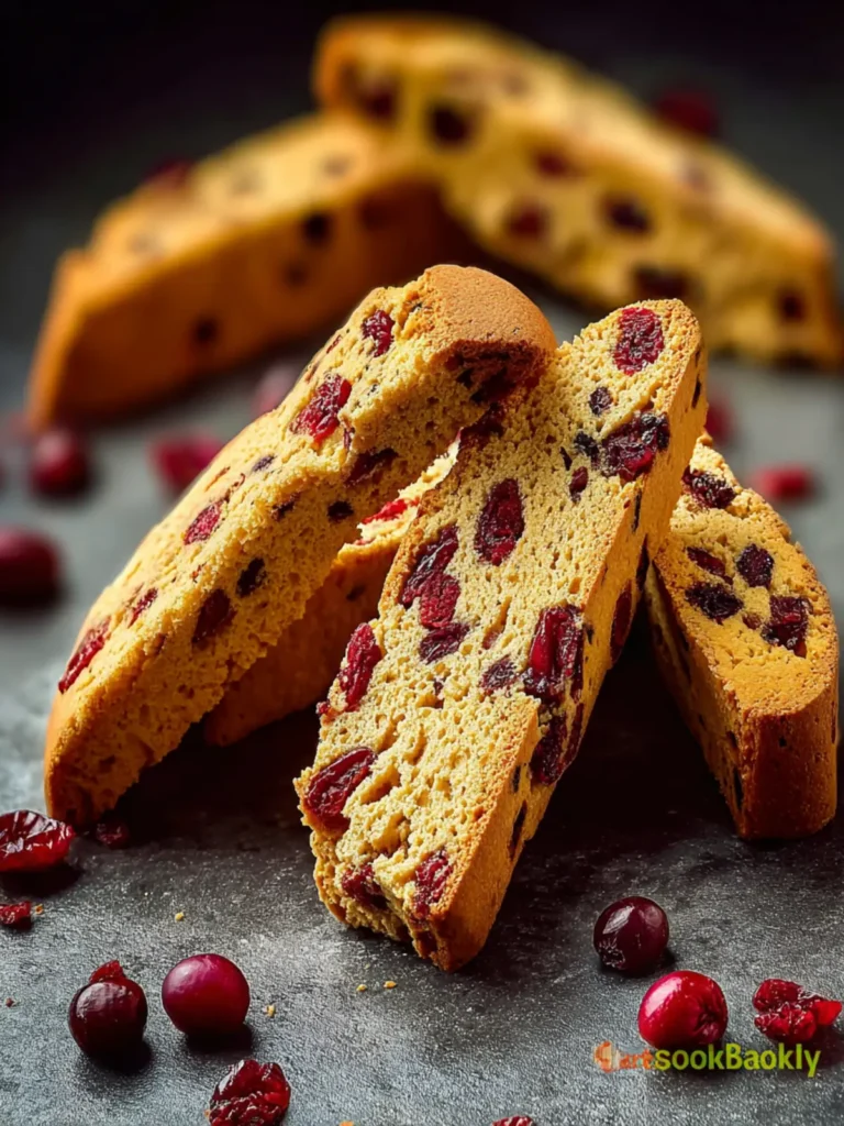 Perfect Cranberry Biscotti First Image
