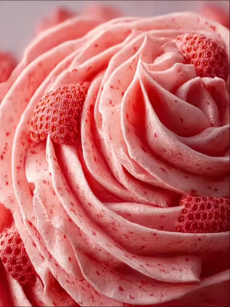 Strawberry Buttercream Icing Recipe First Image