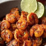 Easy Hot Honey Shrimp Recipe with Lime (Air Fried) First Image
