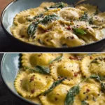 Creamy Tuscan Ravioli: An Easy Dinner Recipe First Image