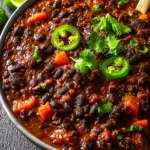 Easy Black Bean Chili First Image