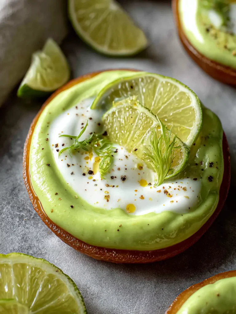 5 Minute Avocado Lime Crema Sauce Recipe with Yogurt First Image
