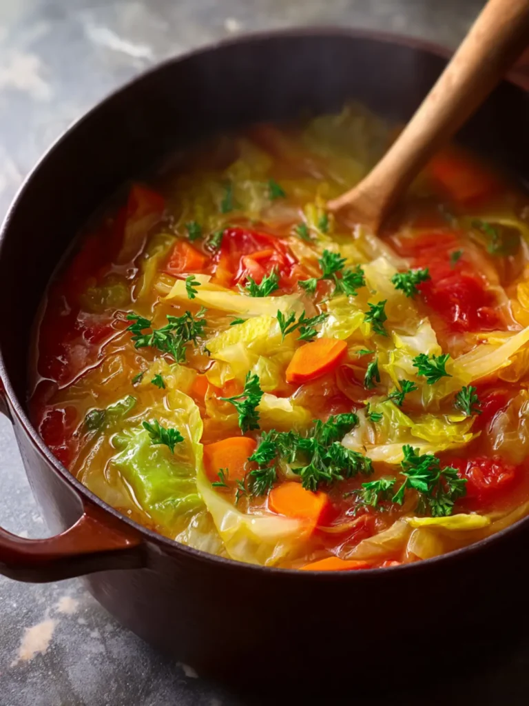 Cabbage Soup Detox Recipe First Image