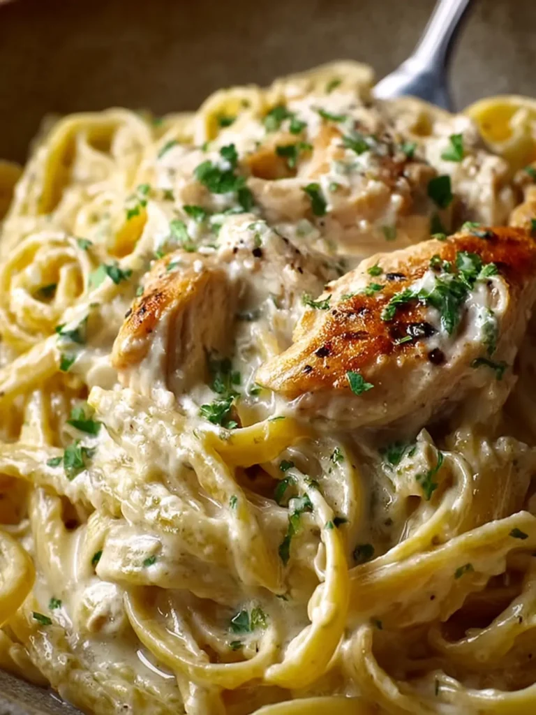 Crock Pot Chicken Alfredo First Image