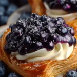 Decadent Blueberry Cream Cheese Danish First Image