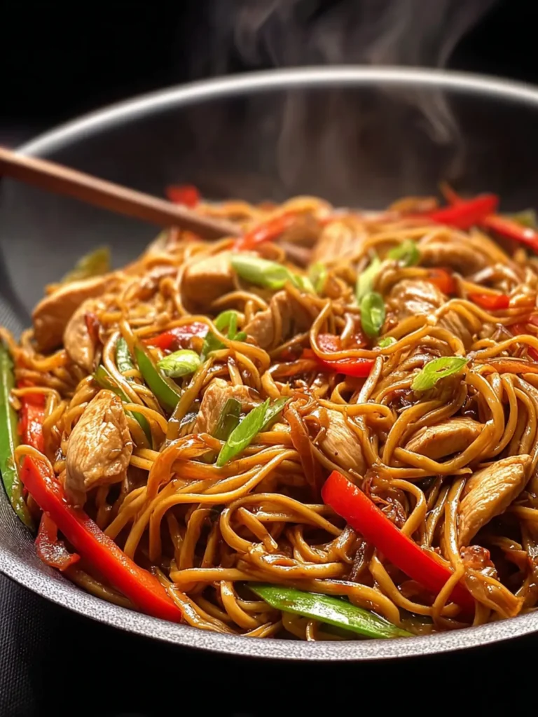 Irresistible Healthy Chicken Lo Mein Recipe in 30 Minutes First Image