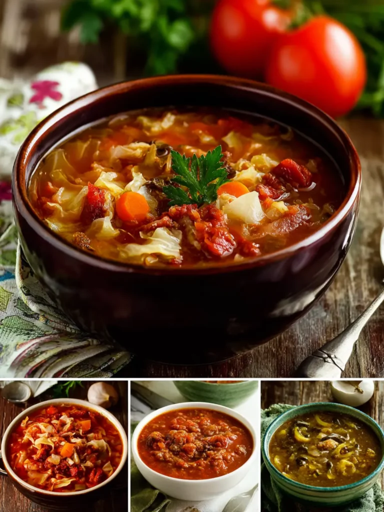 Low-Carb Cabbage Soup Recipes First Image