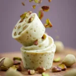 Pistachio frozen yogurt bites First Image