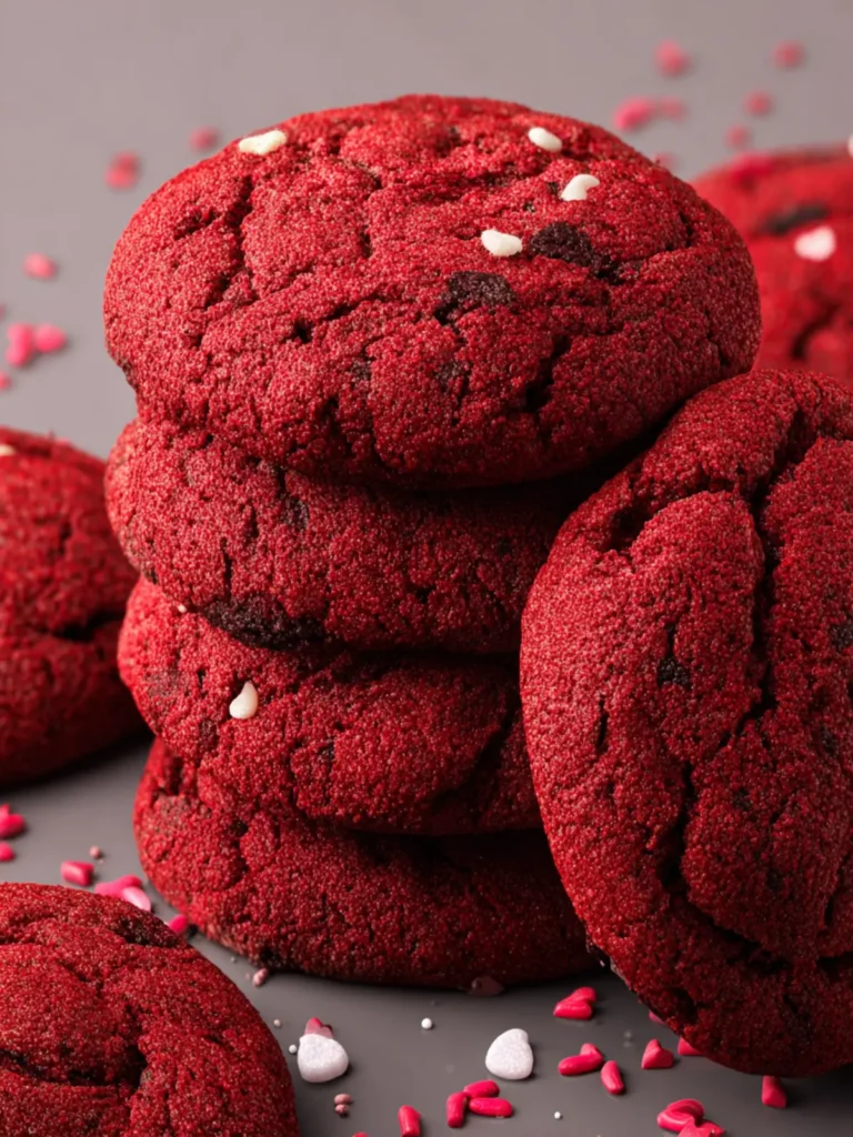 Red Velvet Cookies First Image