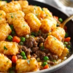 Shepherd’s Pie Tater Tot Casserole First Image