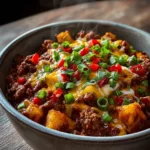 Slow Cooker Cowboy Casserole First Image