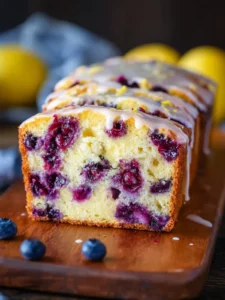 Best Lemon Blueberry Loaf (Moist, Bakery‑Style + Easy!) First Image
