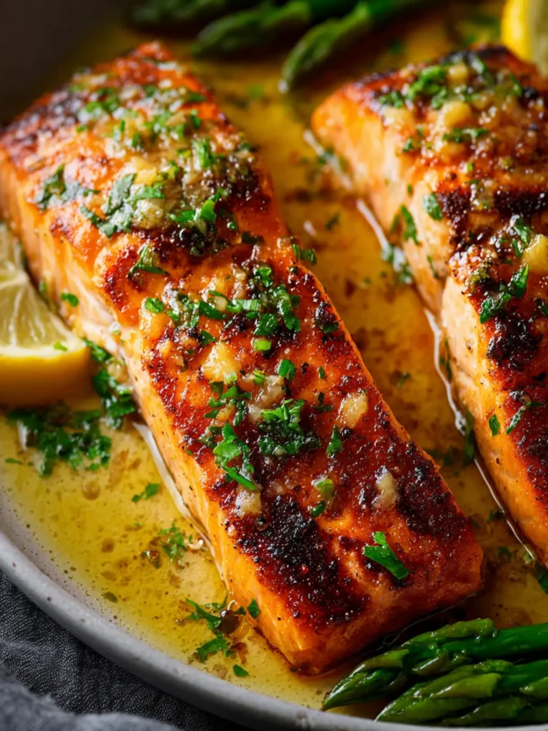 Cajun Butter Salmon With Honey And Garlic (Ready In 15 Minutes!) First Image
