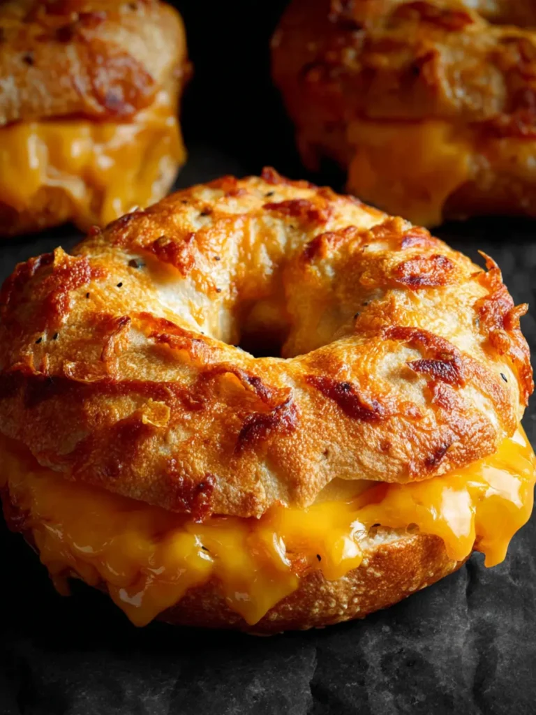 Cheddar Cheese Bagel Recipe First Image