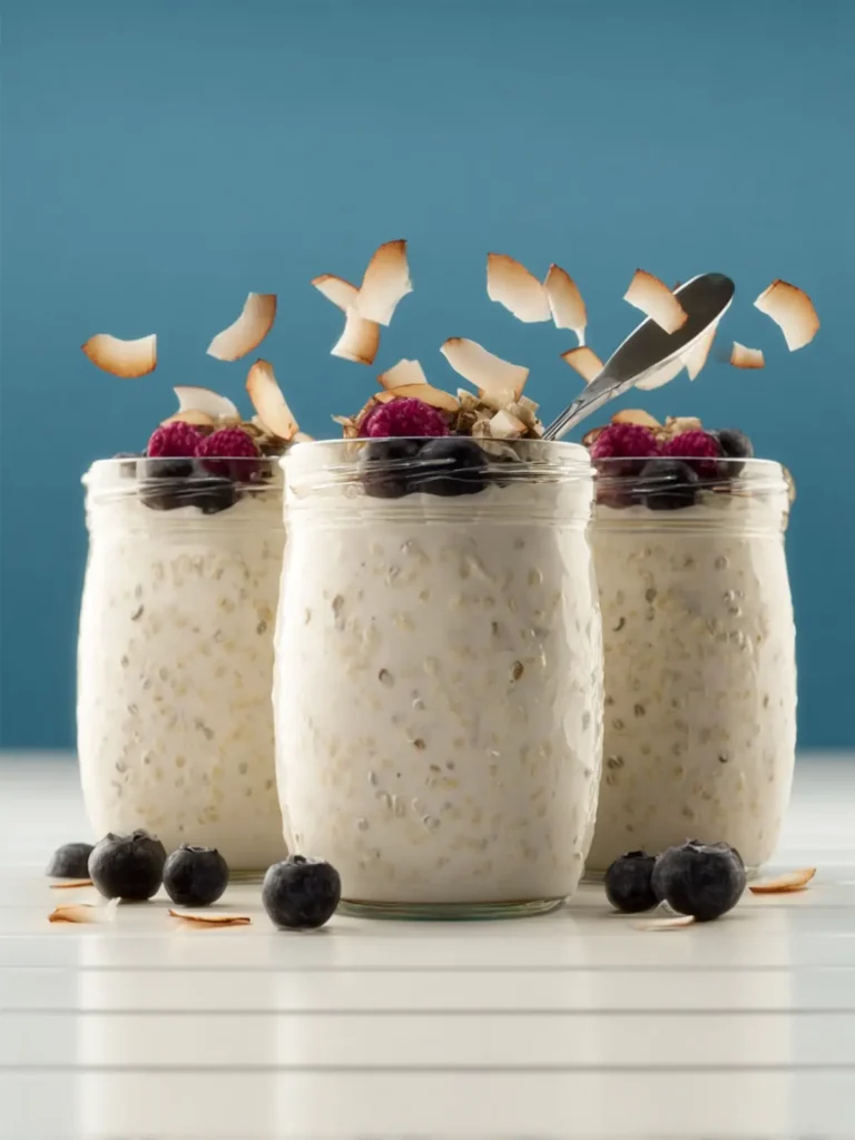 Coconut Milk Overnight Oats First Image