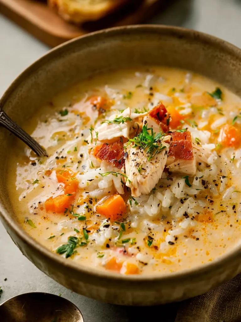 Cozy Crack Chicken and Rice Soup Recipe for Comfort First Image
