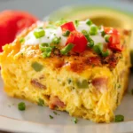 Easy Baked Denver Omelet Breakfast Casserole First Image