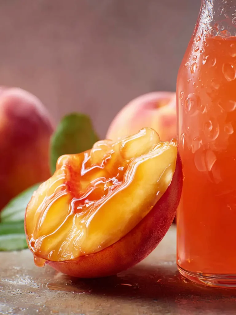 Easy Peach Syrup First Image