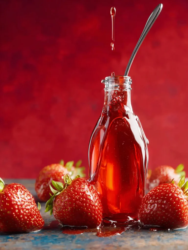 Easy Strawberry Syrup First Image