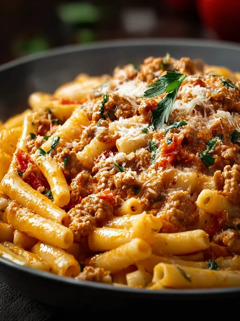 Ground Turkey Pasta First Image