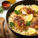 Lemon Chicken and Rice First Image