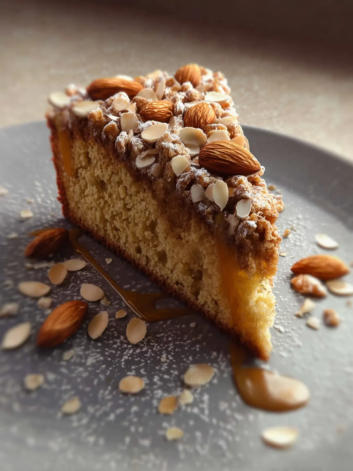 Almond Coffee Cake Bliss: Irresistibly Moist for Your Morning!