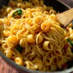 Asian Italian buttered noodles First Image