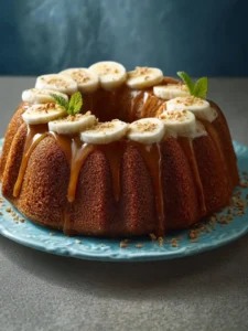 Banana Bundt Cake First Image