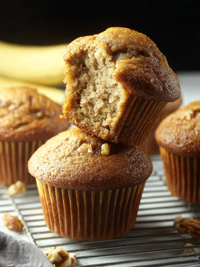 Banana Nut Muffins First Image