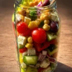 Greek salad jar First Image