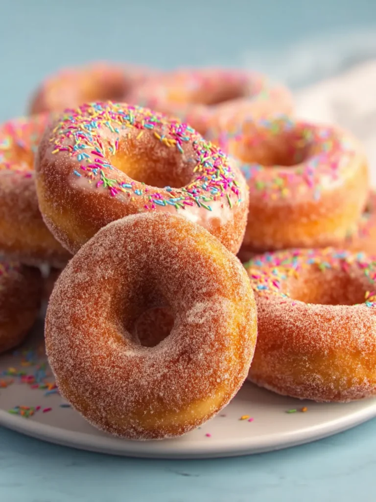 gluten free yeast donuts First Image