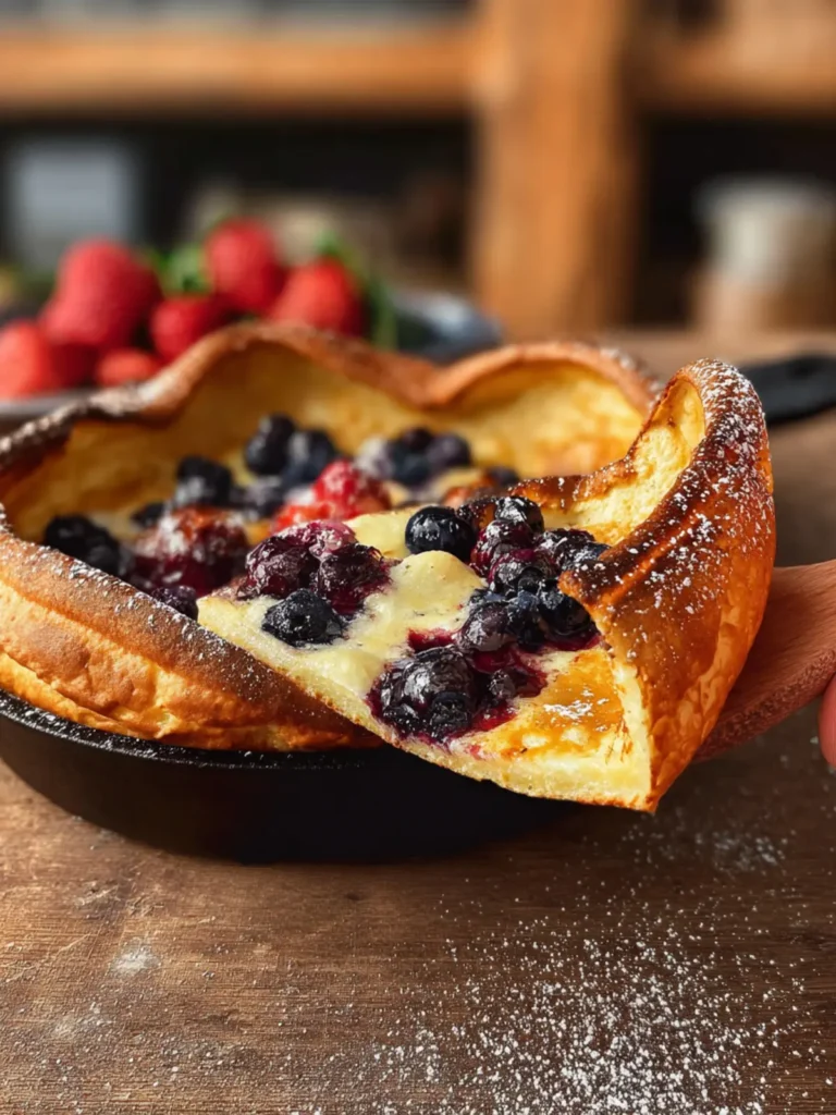 high protein Dutch baby First Image