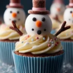snowman cupcakes First Image
